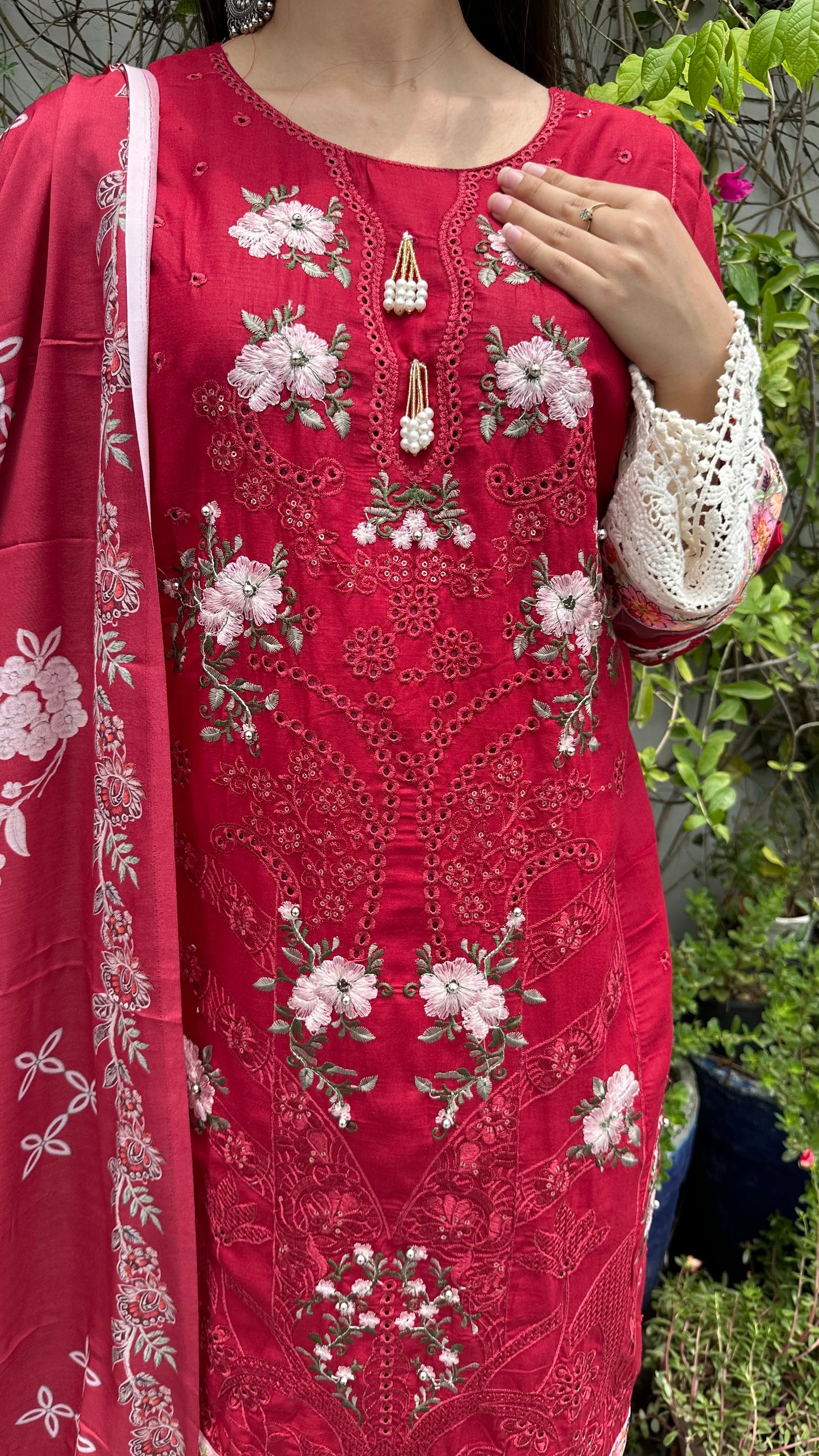 PURE COTTON EMBROIDERED SETS