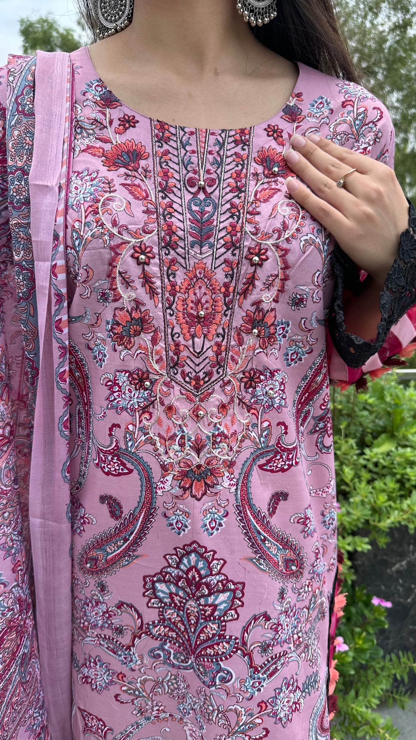 INDO COTTON FARSHI SET