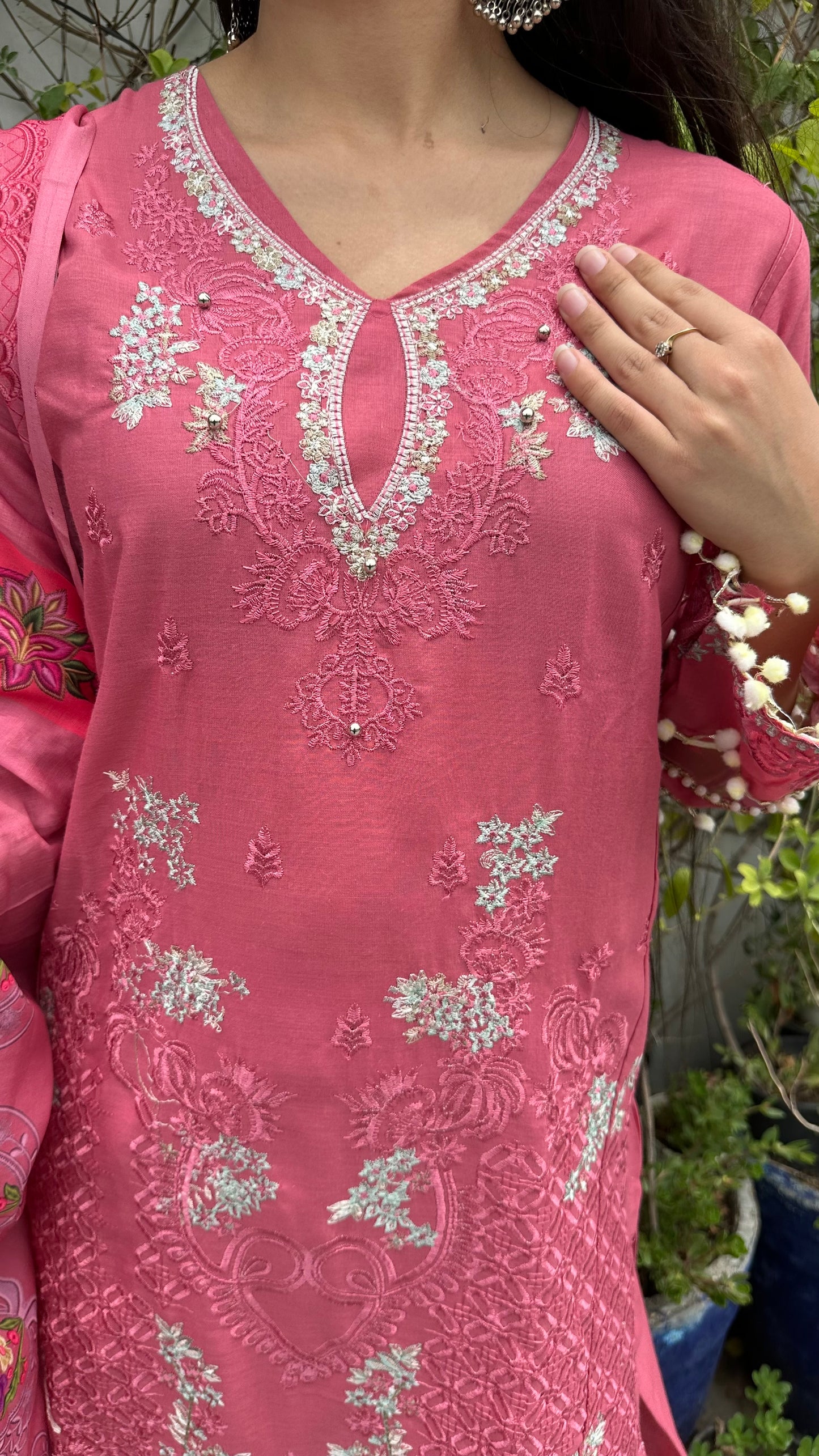 COTTON HEAVY EMBROIDERED SETS