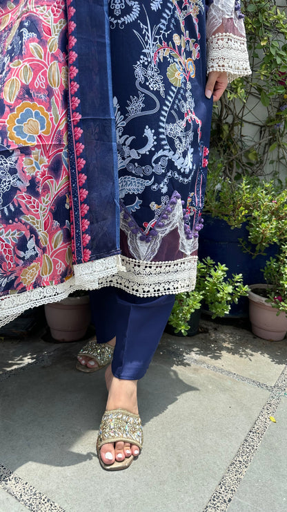 INDO COTTON D.BLUE SET