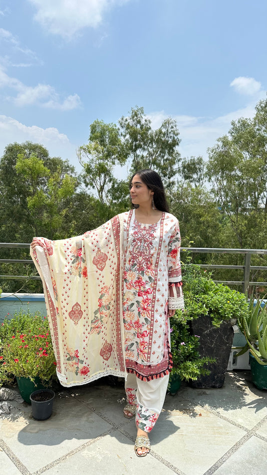 INDO COTTON FARSHI SET