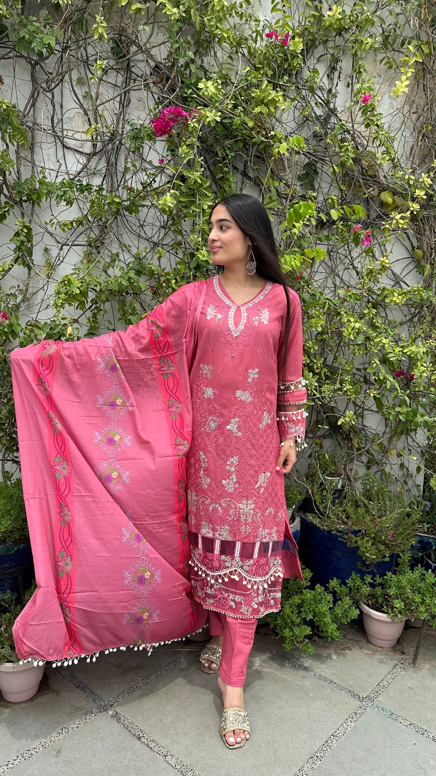 COTTON HEAVY EMBROIDERED SETS