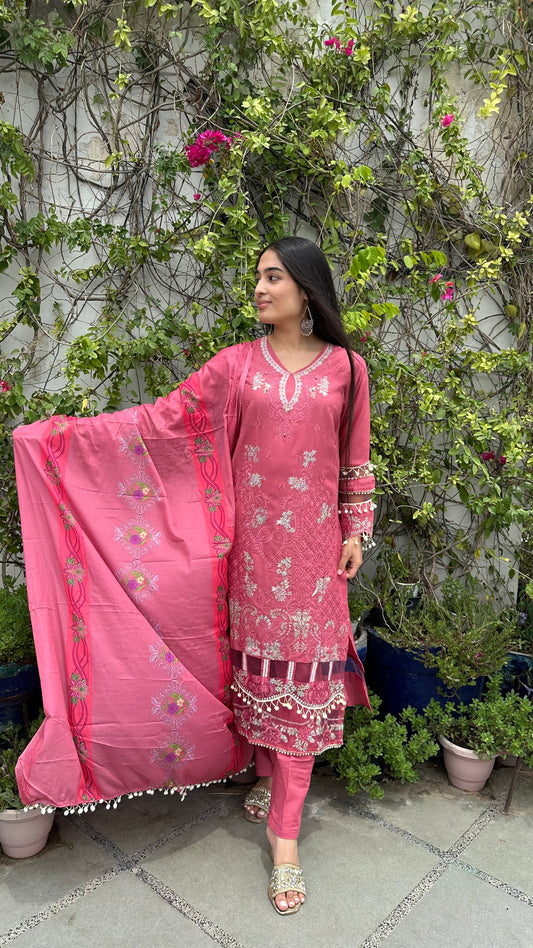 COTTON HEAVY EMBROIDERED SETS