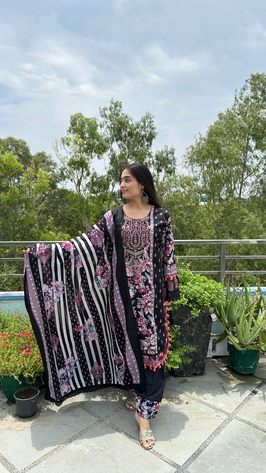 INDO COTTON FARSHI SET