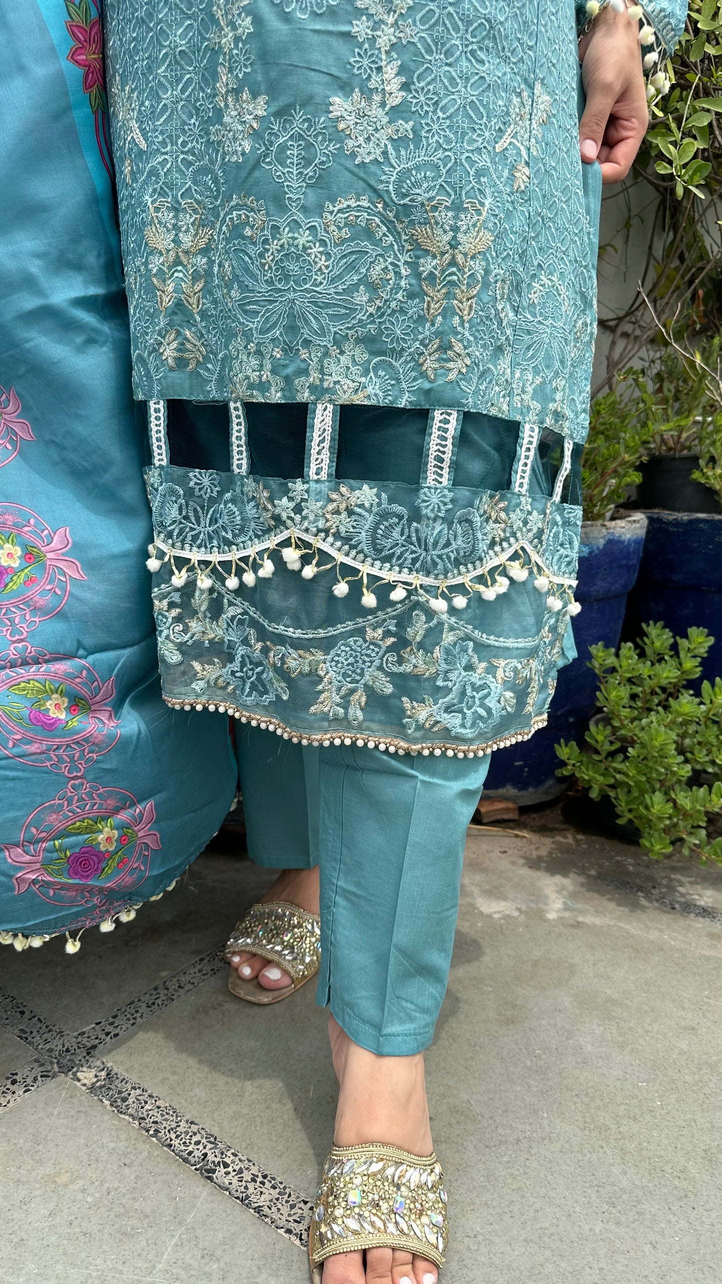 COTTON HEAVY EMBROIDERED SETS