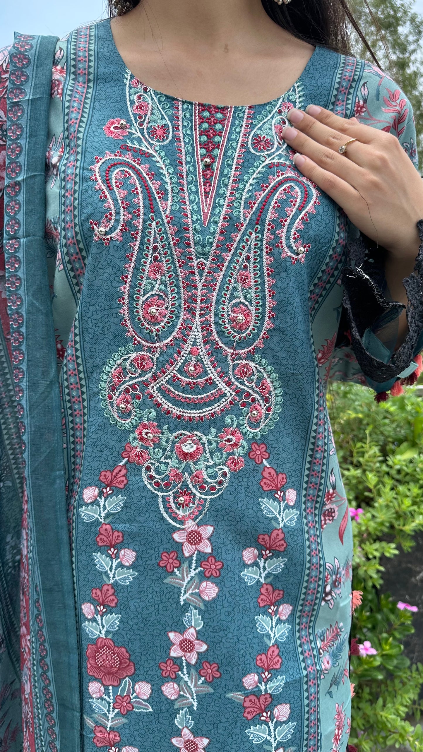 INDO COTTON FARSHI SET