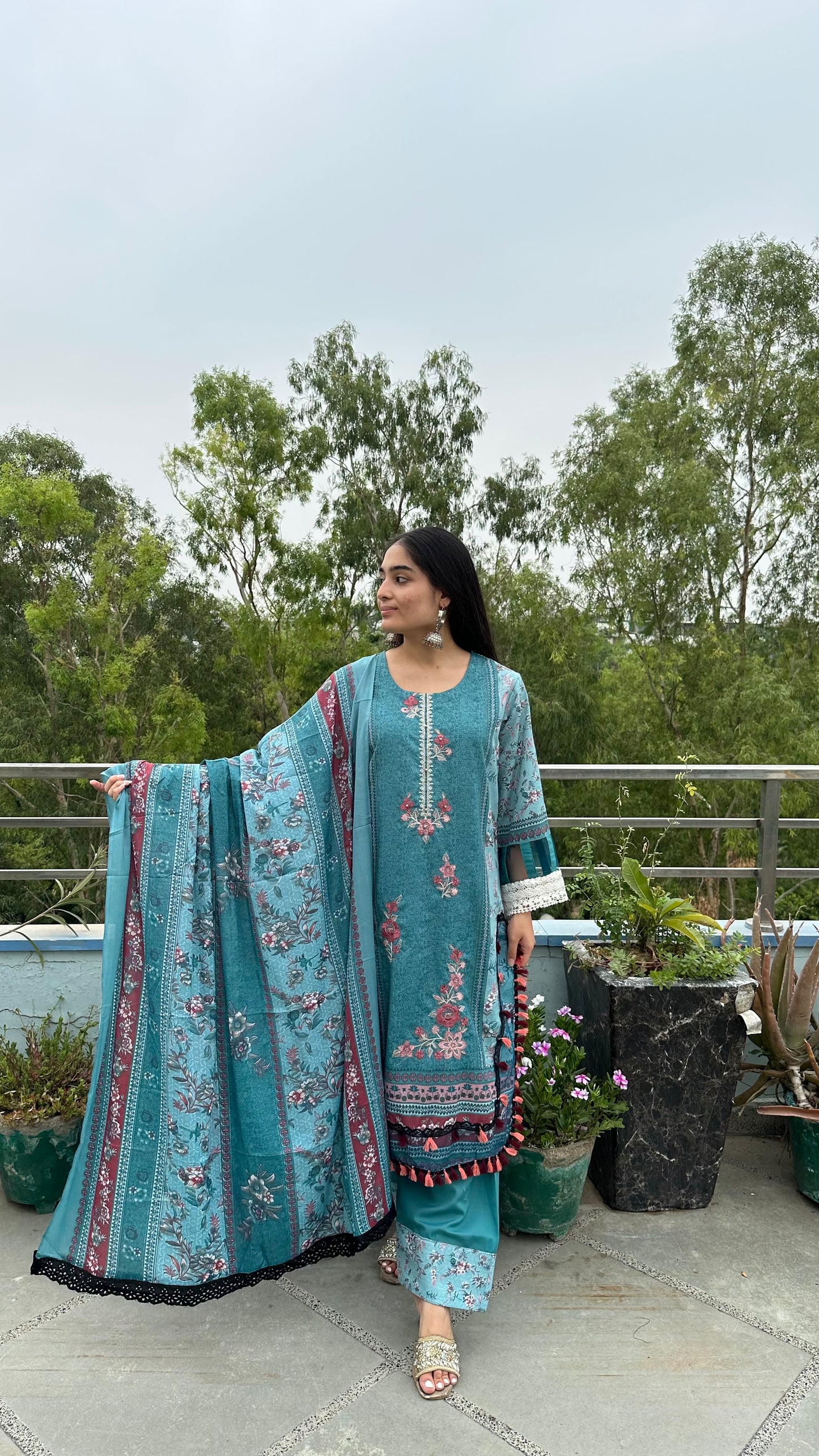 INDO COTTON FARSHI BLUE
