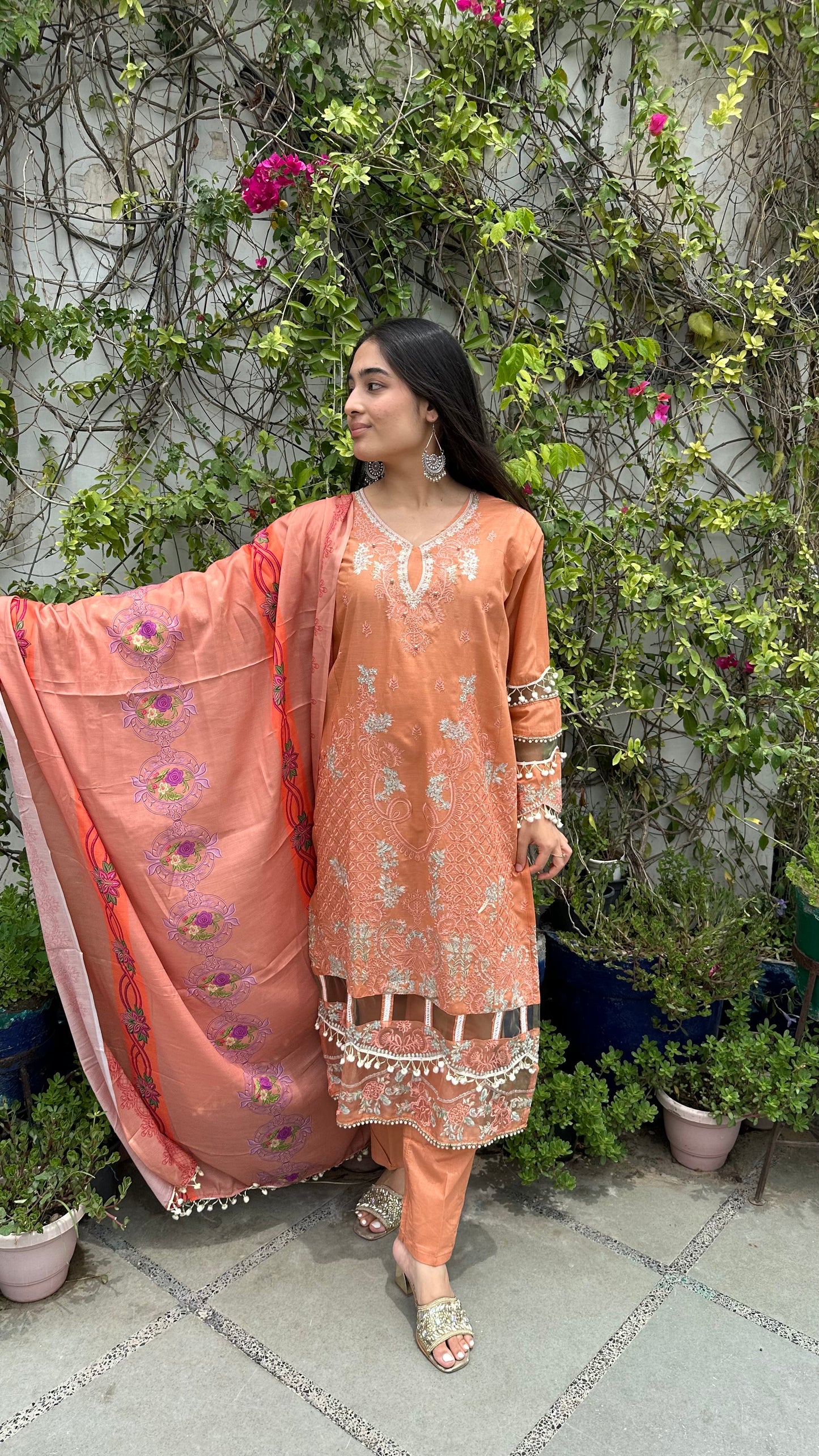 COTTON HEAVY EMBROIDERED SETS