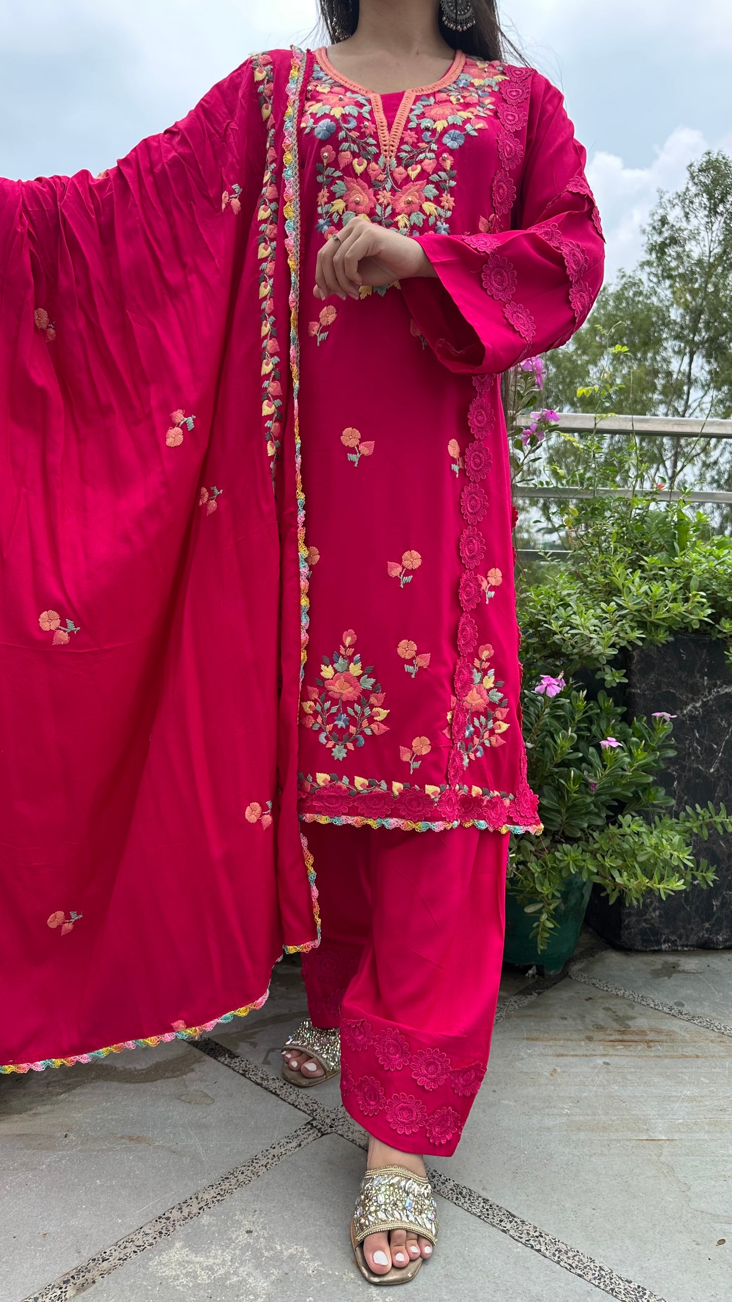 RAYON KASHMIRI STYLE SET