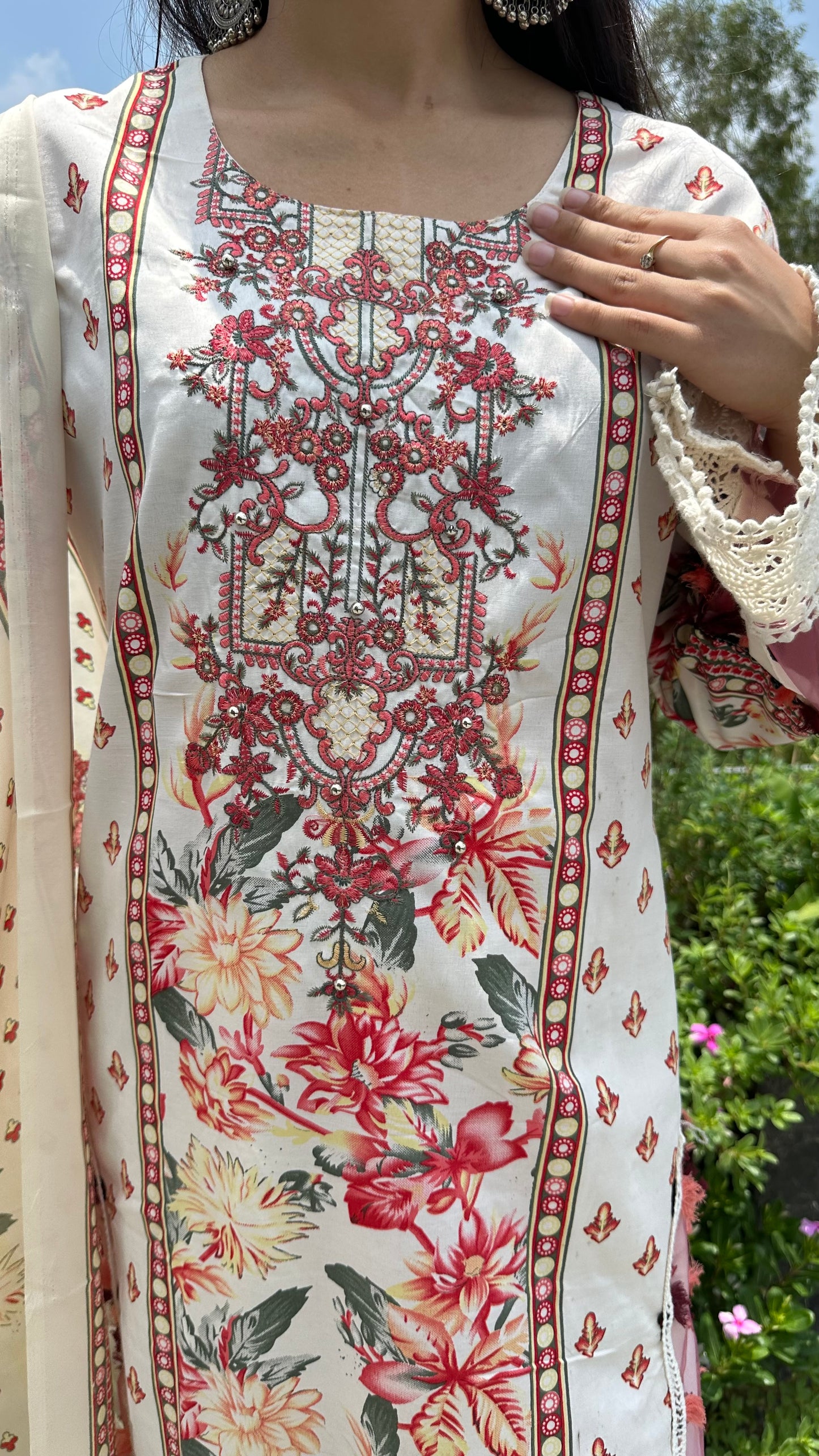 INDO COTTON FARSHI SET