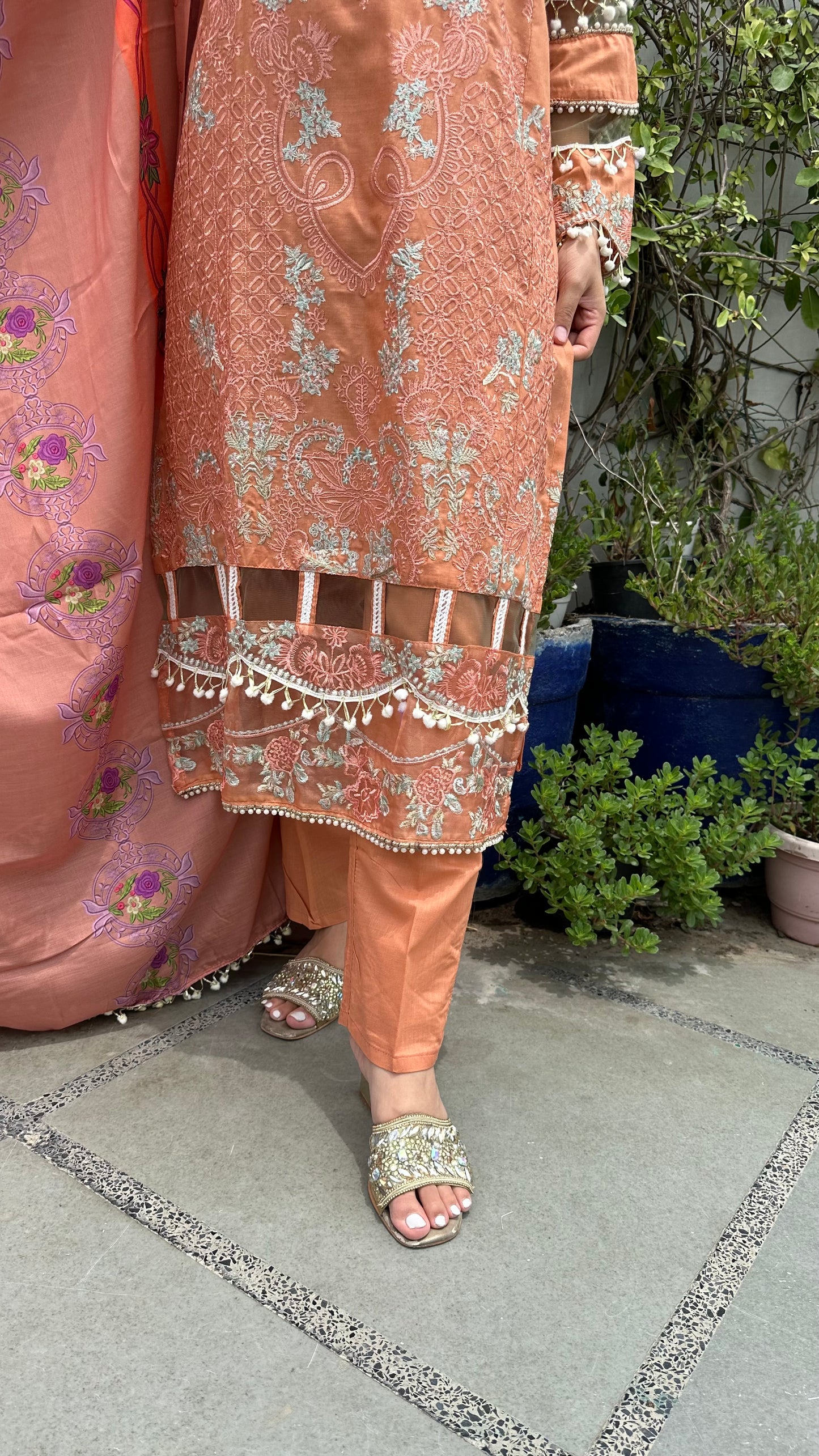 COTTON HEAVY EMBROIDERED SETS