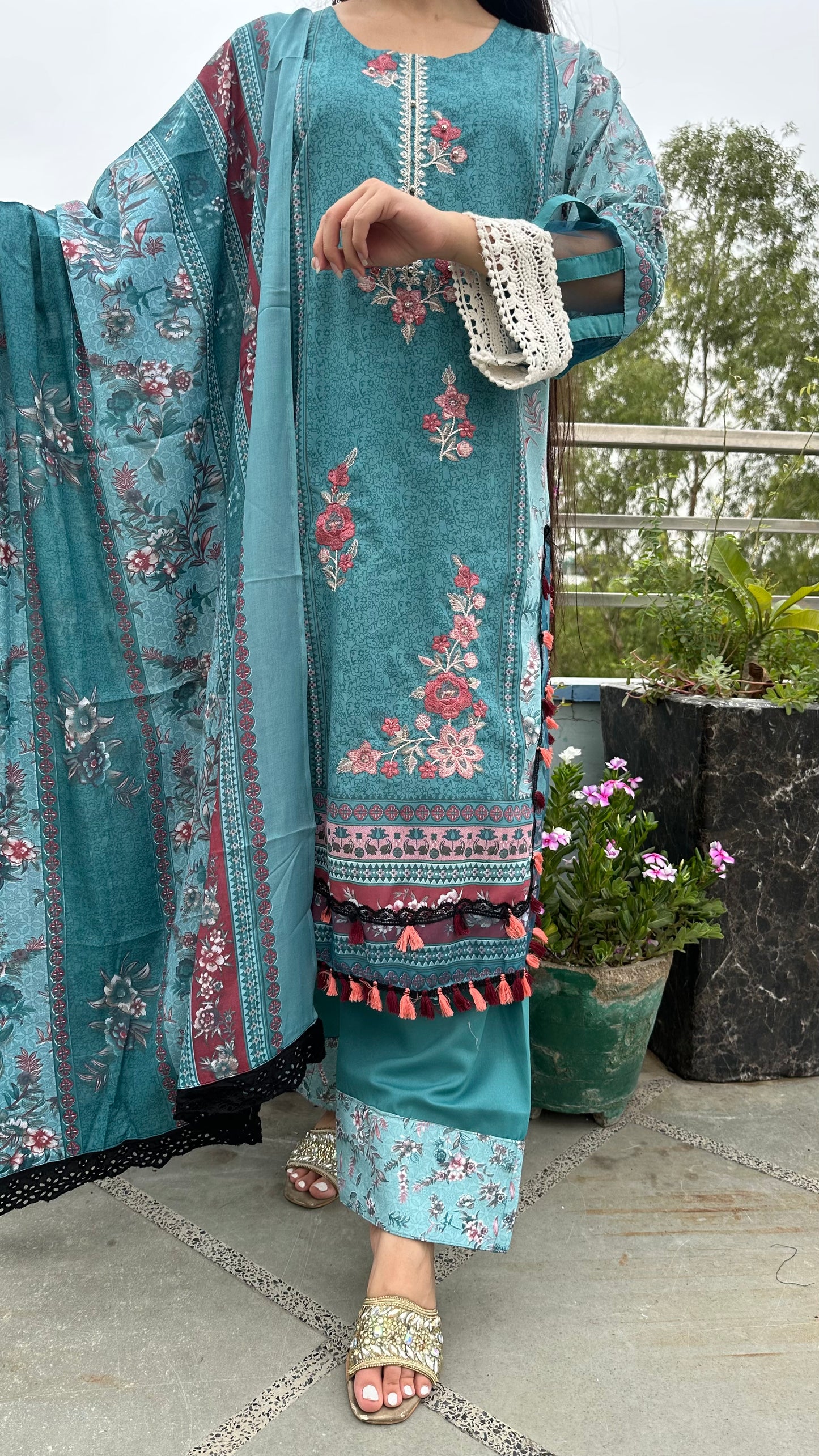 INDO COTTON FARSHI BLUE
