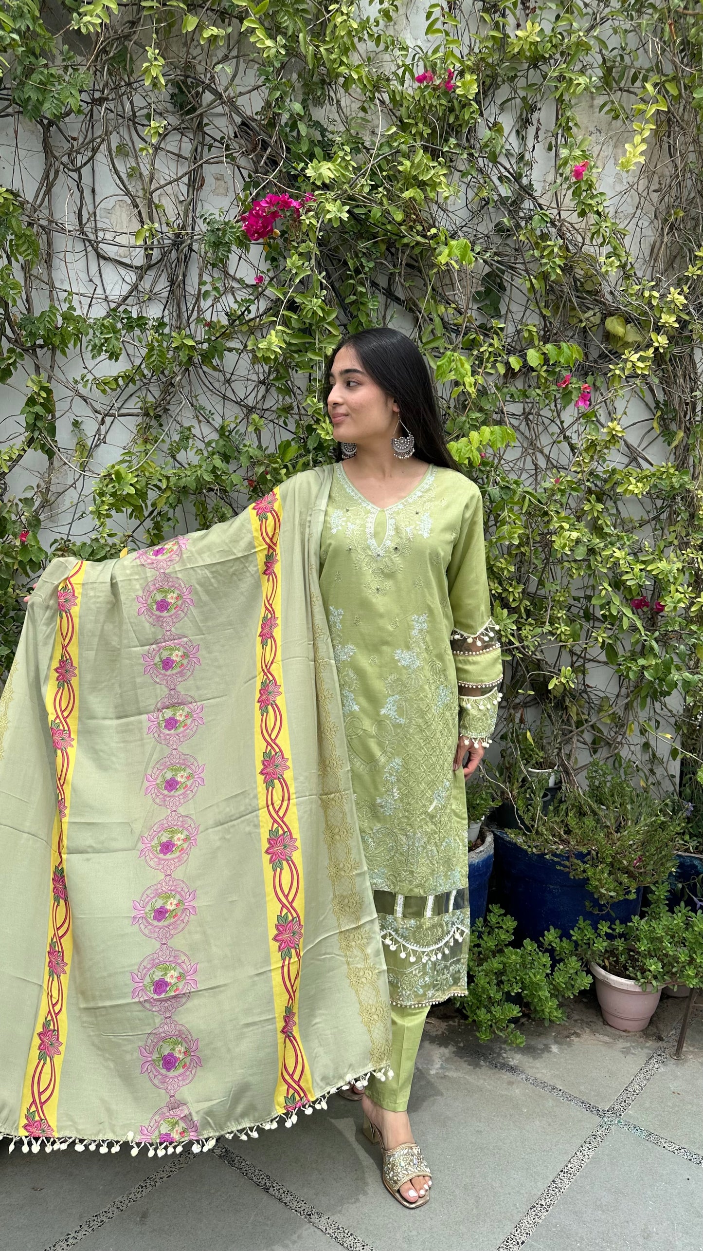 COTTON HEAVY EMBROIDERED SETS