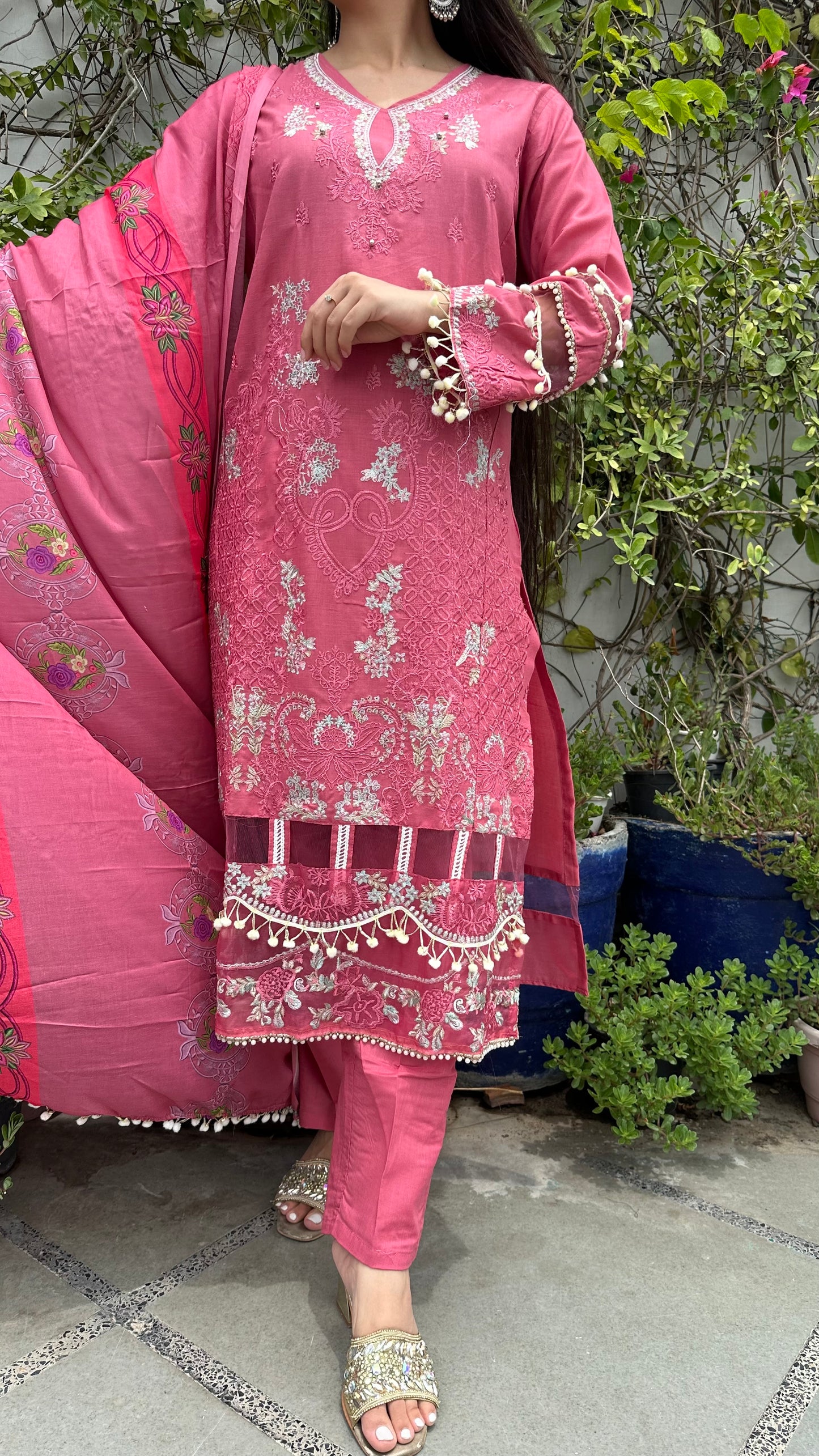 COTTON HEAVY EMBROIDERED SETS