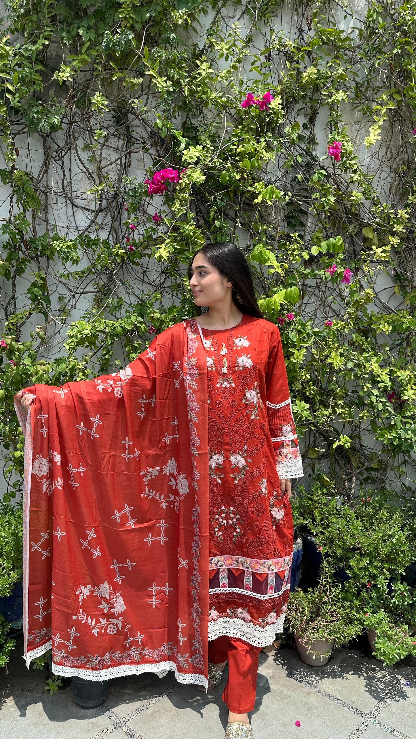 PURE COTTON EMBROIDERED SETS