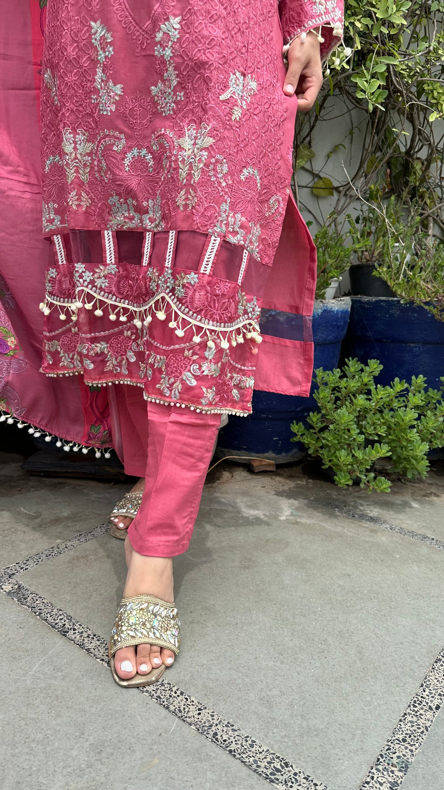 COTTON HEAVY EMBROIDERED SETS
