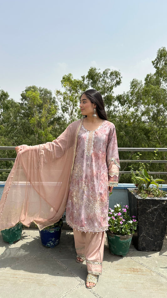CHINNON FARSHI PINK SET