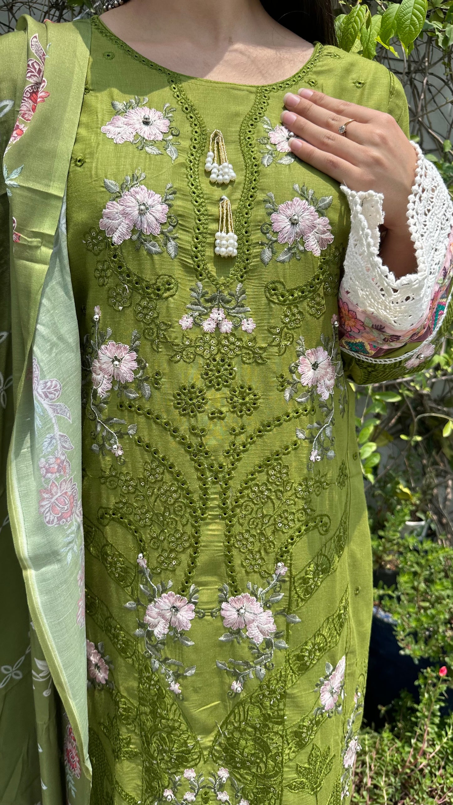 PURE COTTON EMBROIDERED SETS