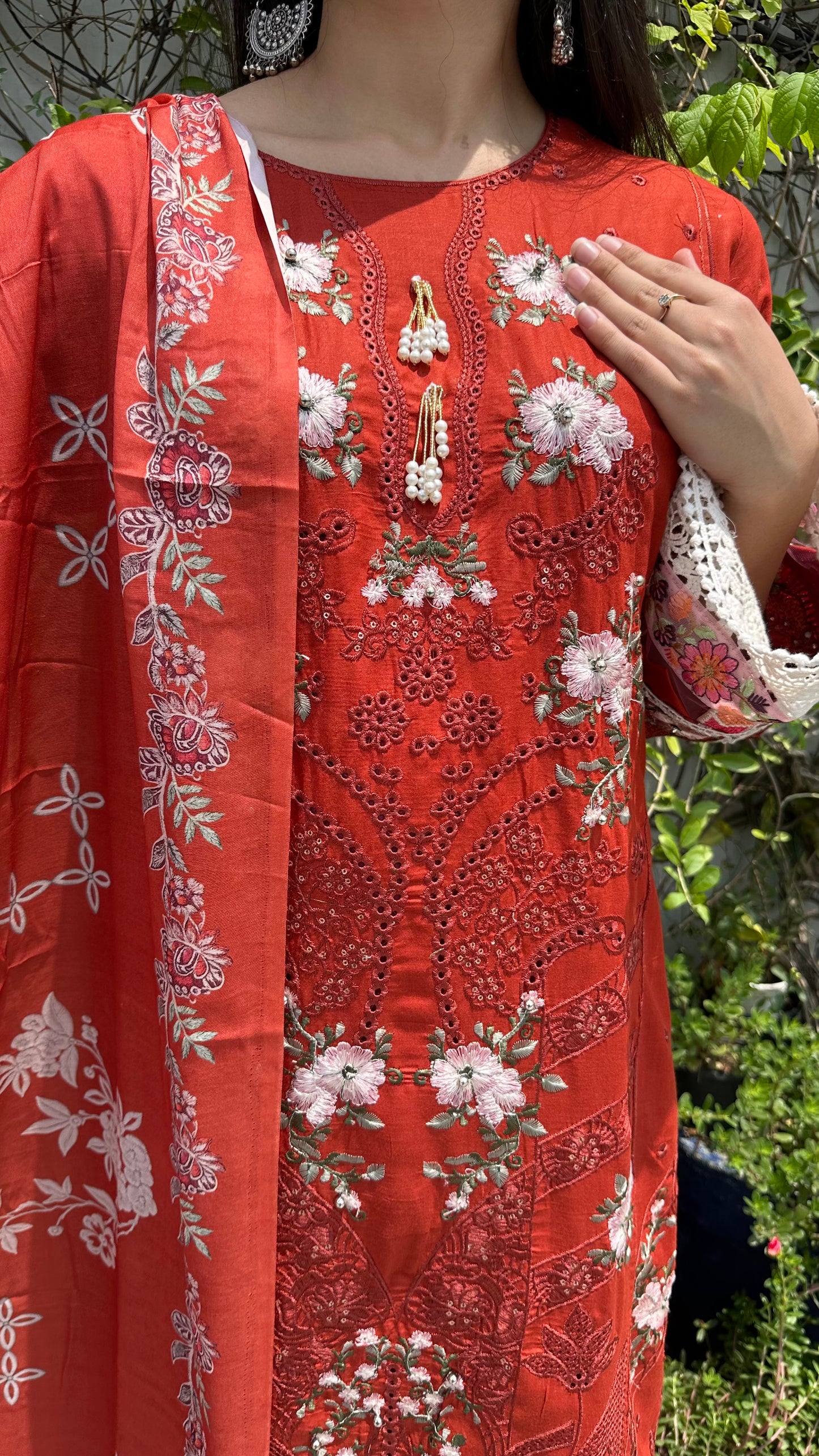 PURE COTTON EMBROIDERED SETS