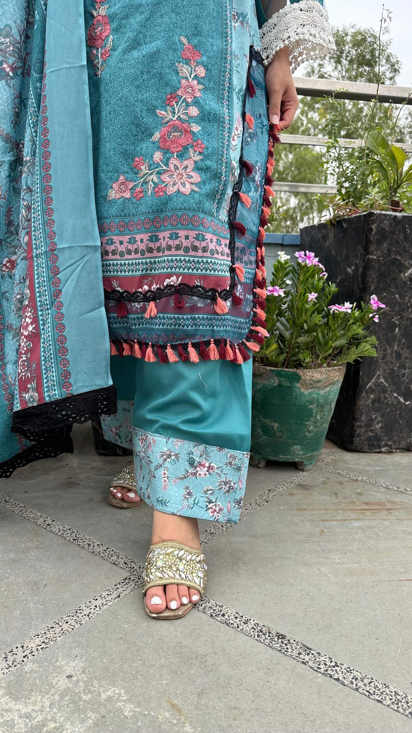 INDO COTTON FARSHI BLUE