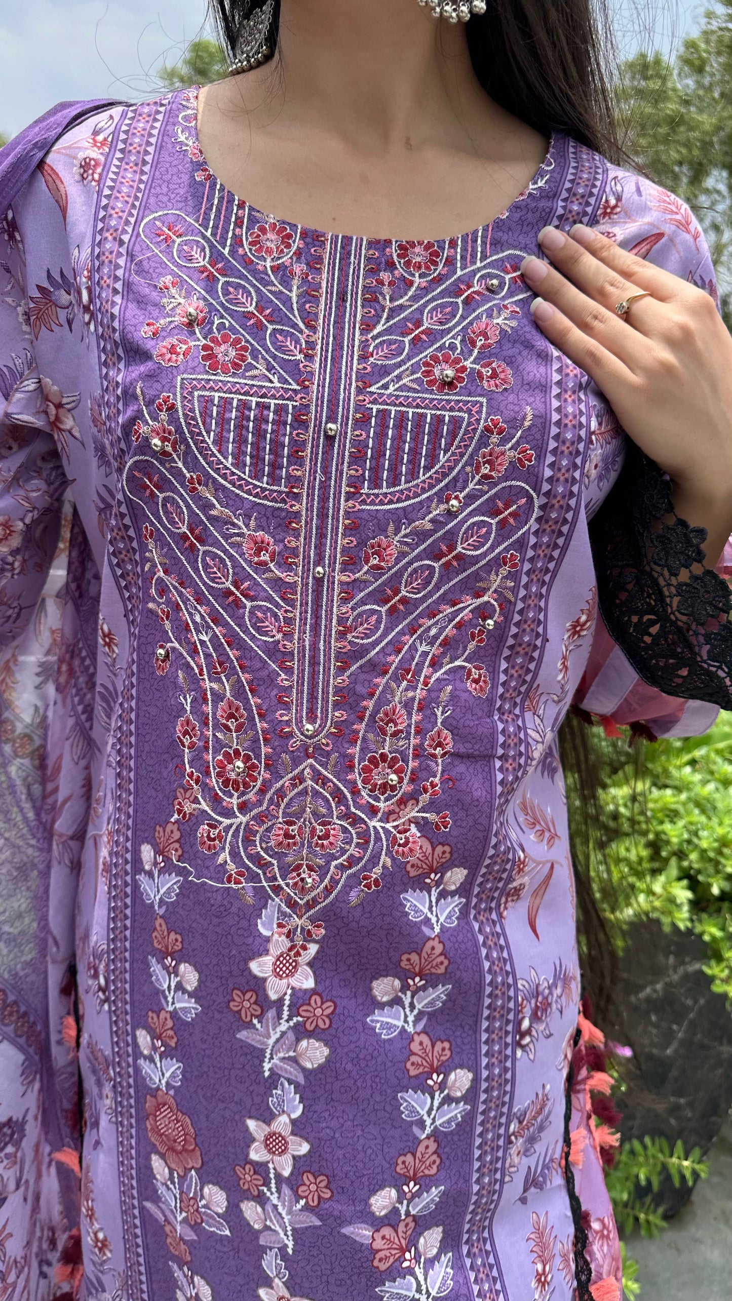 INDO COTTON FARSHI SET