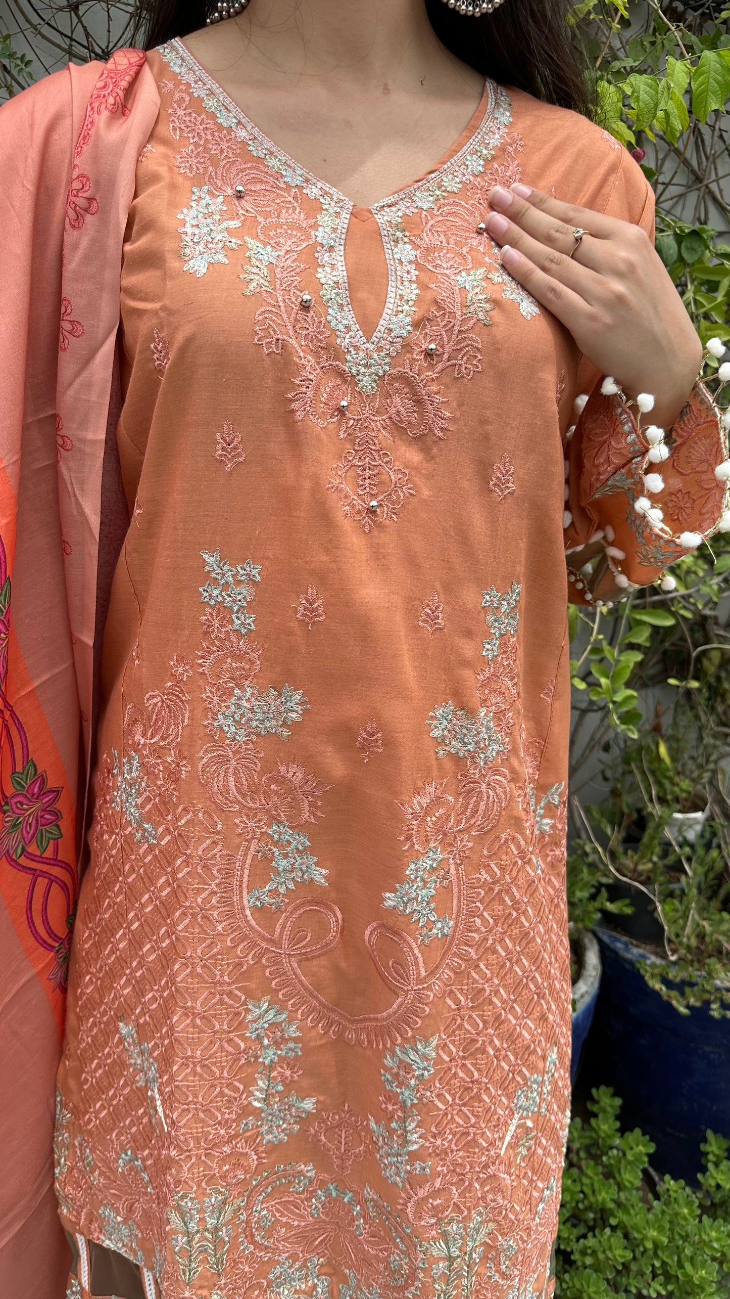 COTTON HEAVY EMBROIDERED SETS