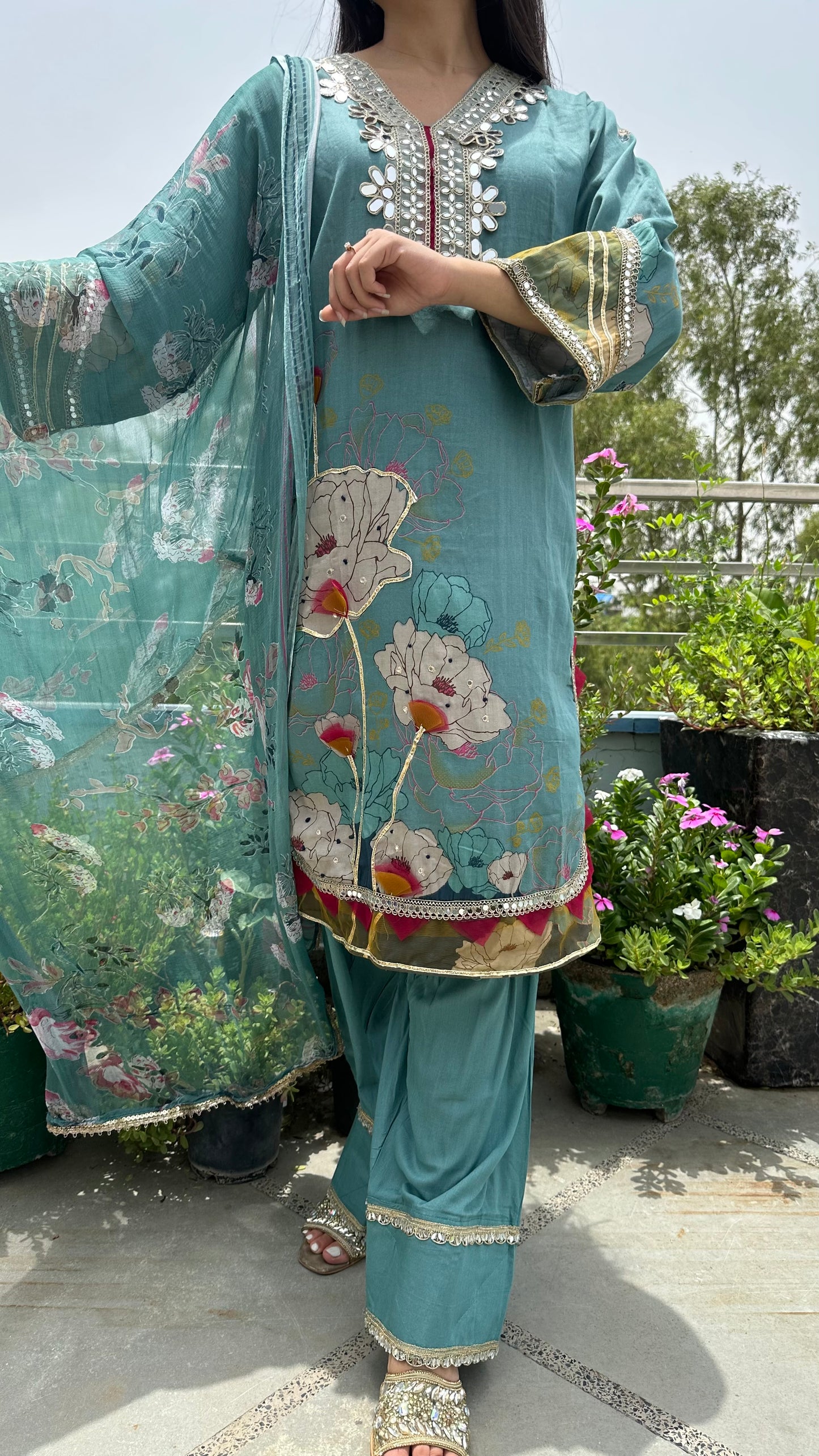 PASTEL MIRROR FARSHI SETS