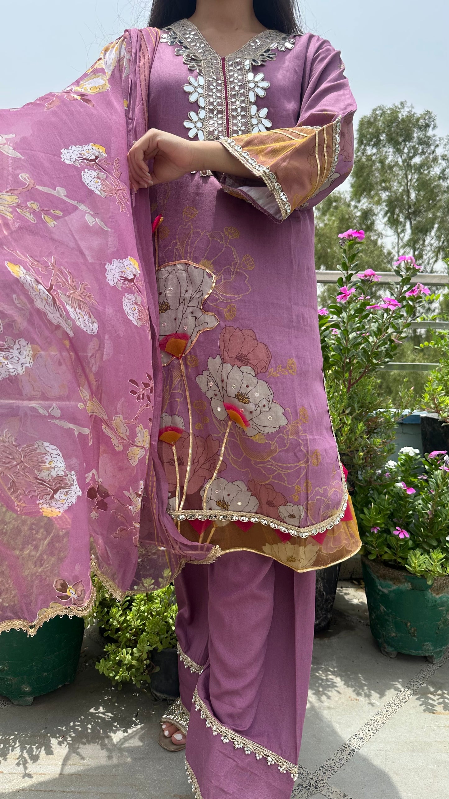 PASTEL MIRROR FARSHI SETS